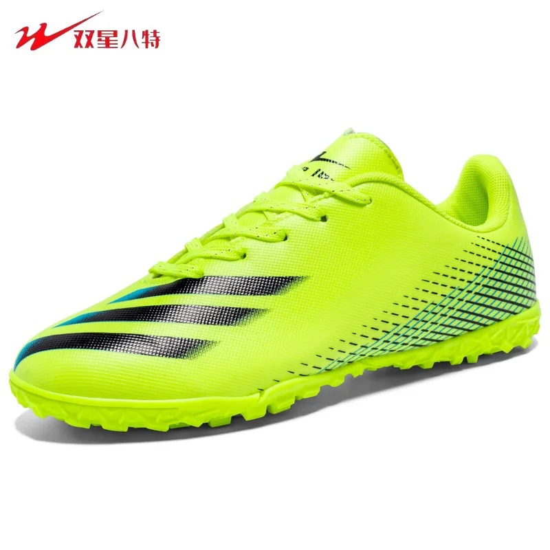Kids Soccer Shoes for Spring Autumn Boys Teenagers, TF Turf Studs Professional Training & Match for Artificial Grass