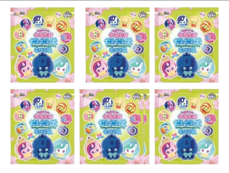 Reosee My Little Pony Chilling Sits Serie 1 Pluche Blind Box Zachte Gevulde Tas Hanger Bureau Ornament Voor Volwassen Verzamelaars