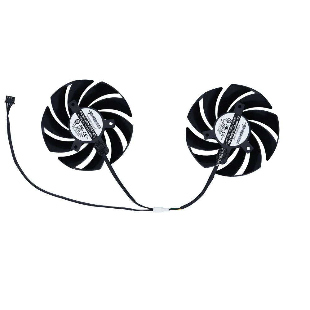 Ventilador de tarjeta gráfica GPU Cooler para MSI RTX 4060 VENTUS 2X BLACK OC 8G, para MSI 4060Ti VENTUS 2X BLACK OC 16GB, PLD09210S12HH