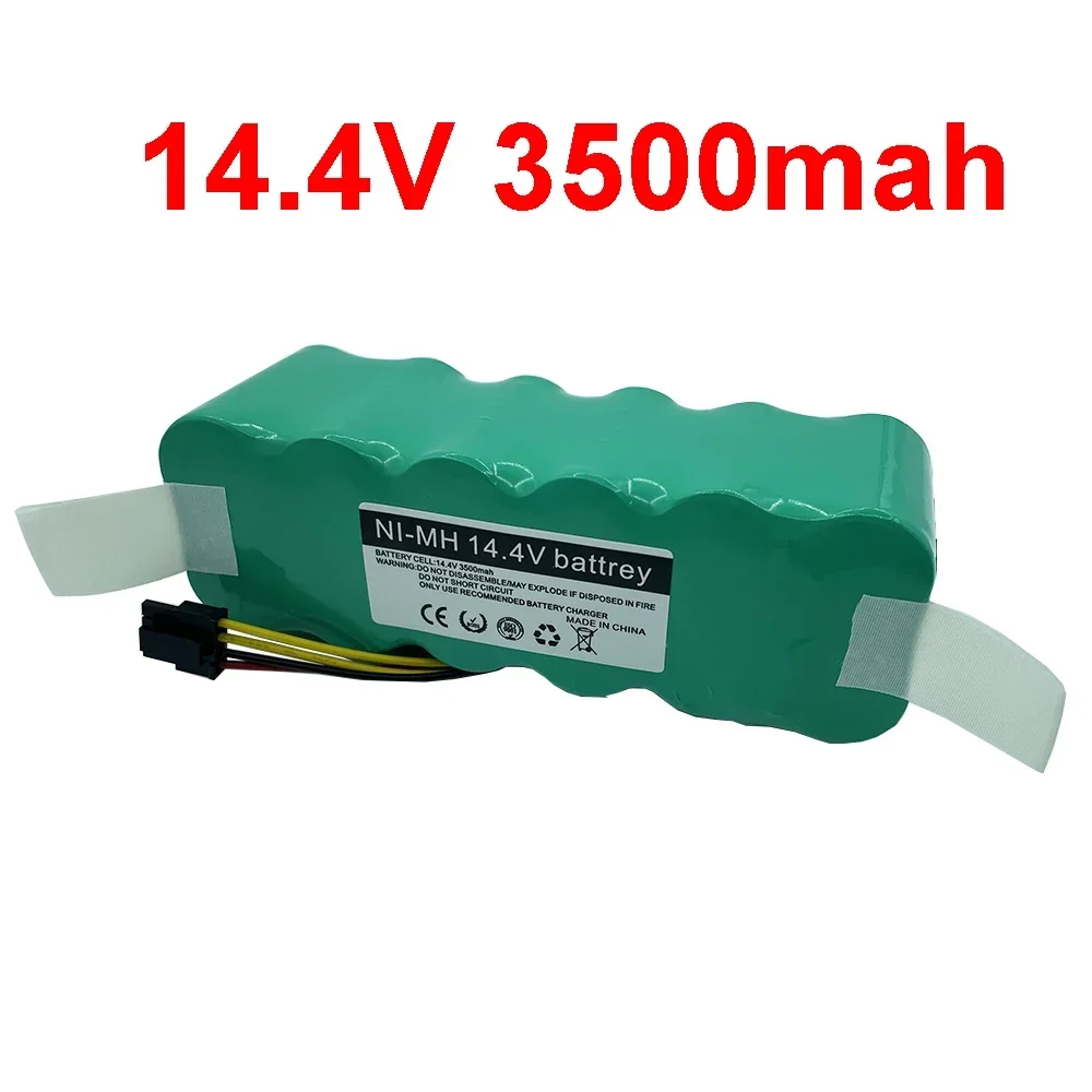 Battery For Ecovacs CR120 Dibea Panda X500 X580 Kk8 Haier Sweeping Robot 14.4V 3500mAh NI-MH Rechargeable Vacuum Cleaner Battery