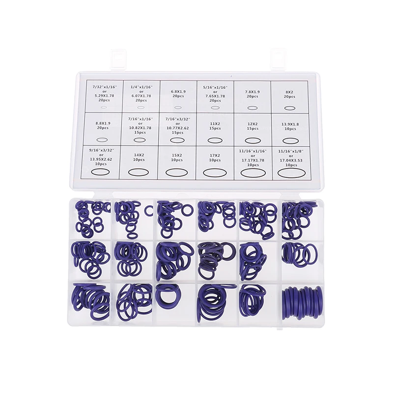 Резиновые уплотнительные кольца R134a R12 уплотнительное кольцо для ремонта автомобильной системы кондиционера