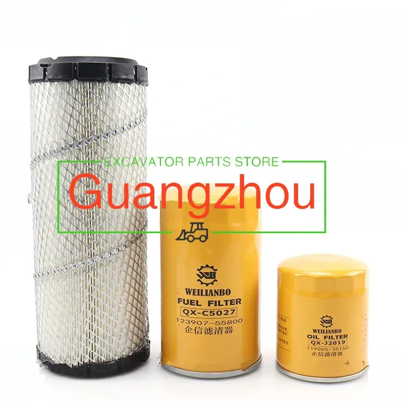 ل XCMG XE35U حفارة النفط الديزل عنصر فلتر الهواء مدخل الزيت الهيدروليكي عنصر مرشح العودة الطيار مرشح الملحقات