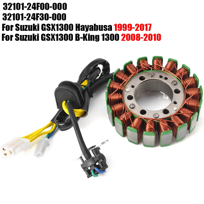 

Motorcycle Stator Coil For Suzuki GSX1300 GSX 1300 Hayabusa B-King 1300 2008 2009 2010 32101-24F30-000 32101-24F00-000