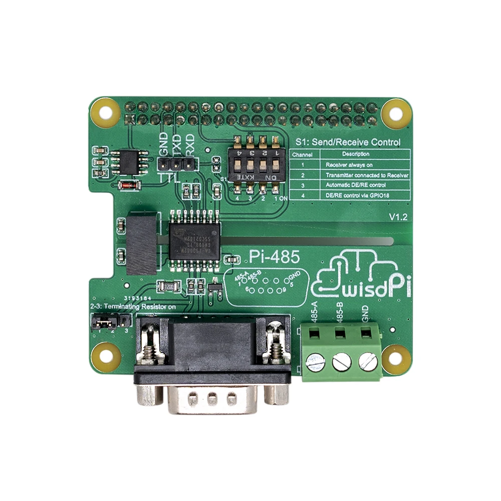 PI-485 | RS485 HAT for Raspberry Pi