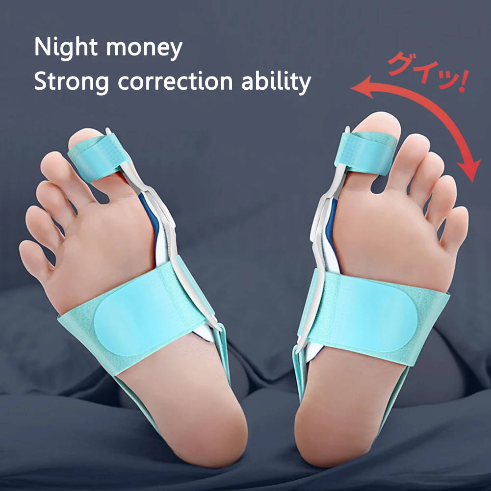 1PC/2pcs Big Bone Toe Bunion Splint Straightener Corrector,Foot Pain Relief Hallux Valgus Feet Care Protector Foot Care Tools