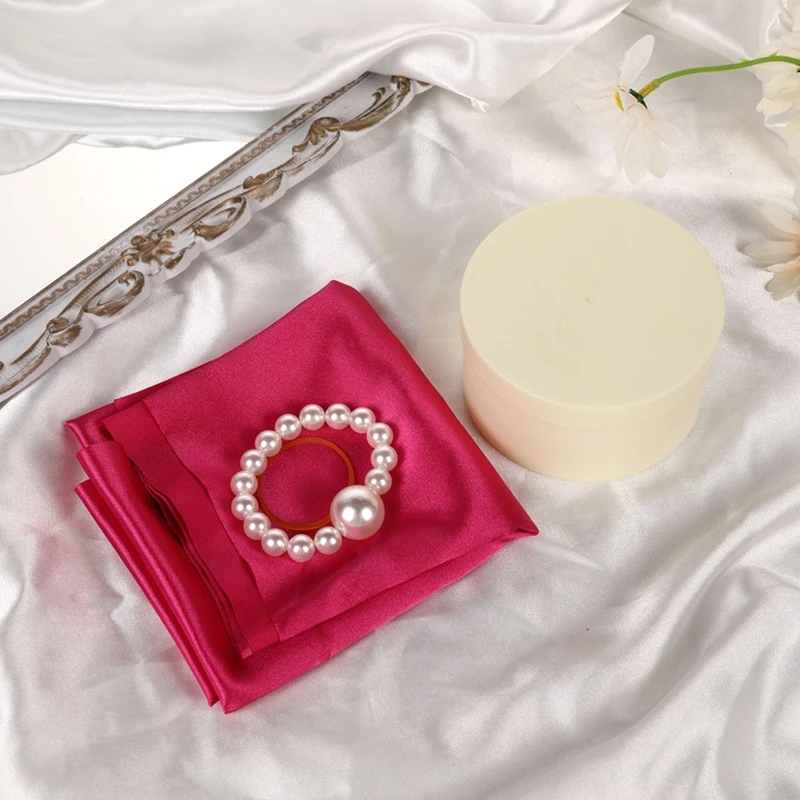 Wedding Candy Box Satin Pearl Gift Box Package Case Jewelry Storage Container Gift Bag Marry Return Gift