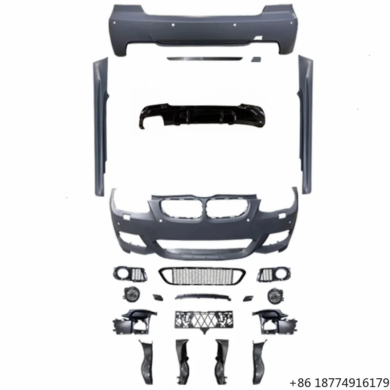 

Комплект обвеса M Sport для BMW 3 серии E93 E92 (328i, 320i, 335d) в стиле M Tech: передний бампер, боковые пороги, задний бампер для E92, автозапчасти