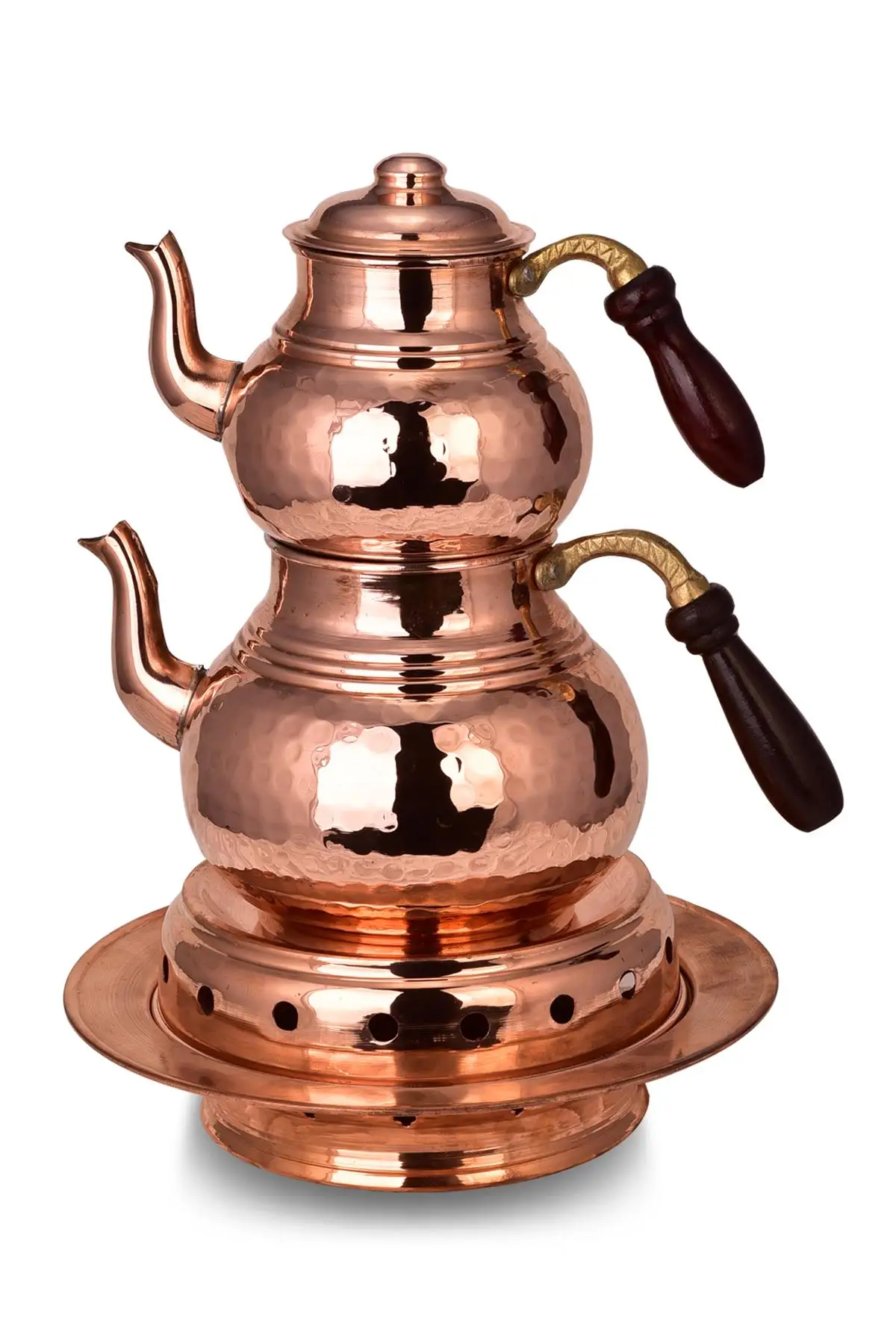 Saint Belisama Classic Isıtıcılı Thick Copper Teapot Medium Size