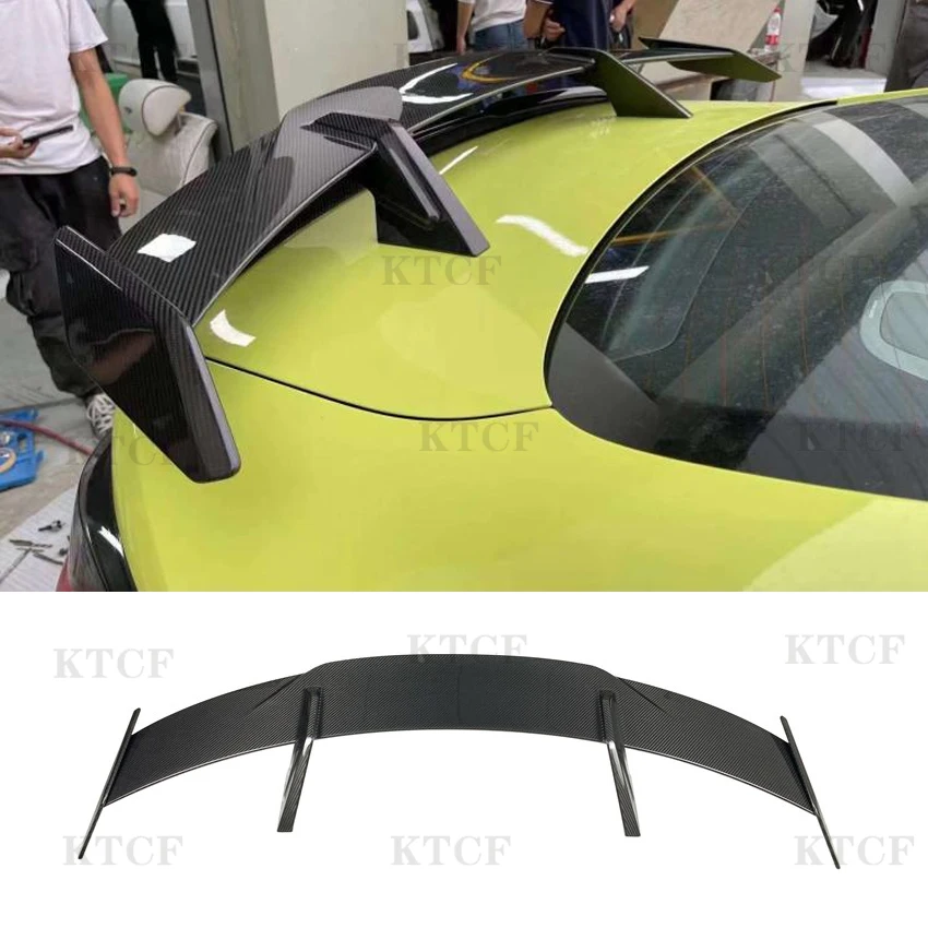 Car Carbon Fiber Rear Wing Trunk Lip Spoiler for BMW M2 M3 M4 M5 M6 G22 G23 G80 G82 G14 F32 F36 G42 MP Style Rear Spoiler FRP