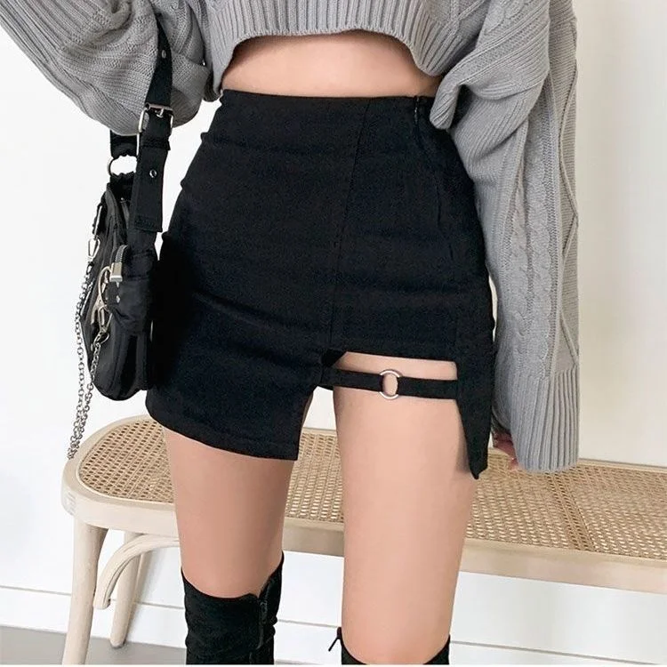 

Irregular Skirt Women's High Waist Sexy Girl Short Ropa Mujer Mini Skirts Clothes for Women