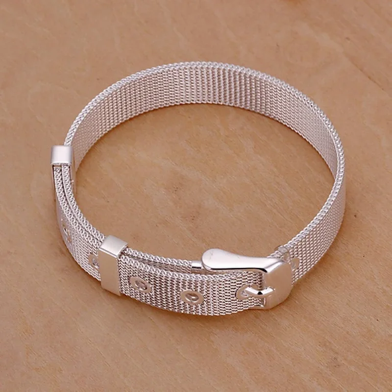 Fashion Design Hot-saled Product Beautiful High Quality Silver Color Jewelry Bracelets Factory