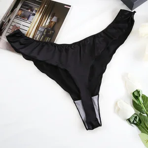 مثير الملابس الداخلية ثونغ للنساء الأسنان الخيط T سراويل الملابس الداخلية الملابس الداخلية الساخنة الوردي الفتيات أنثى سيدة الجنس 1 قطعة أعلى 10 مبيعات سراويل نانو ثونغ - رقم 7