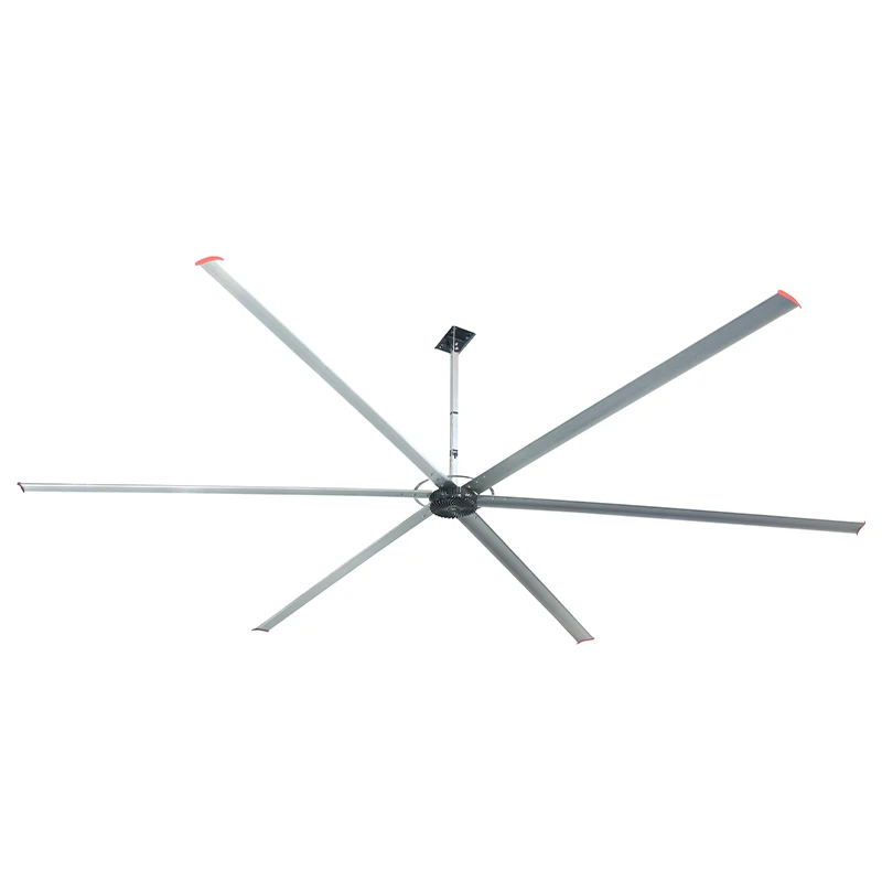 High Efficiency 220 Volt Industrial Ceiling Fan Low Power Motor Large Size  for Poultry Farm Ventilation Wide Coverage Inventory