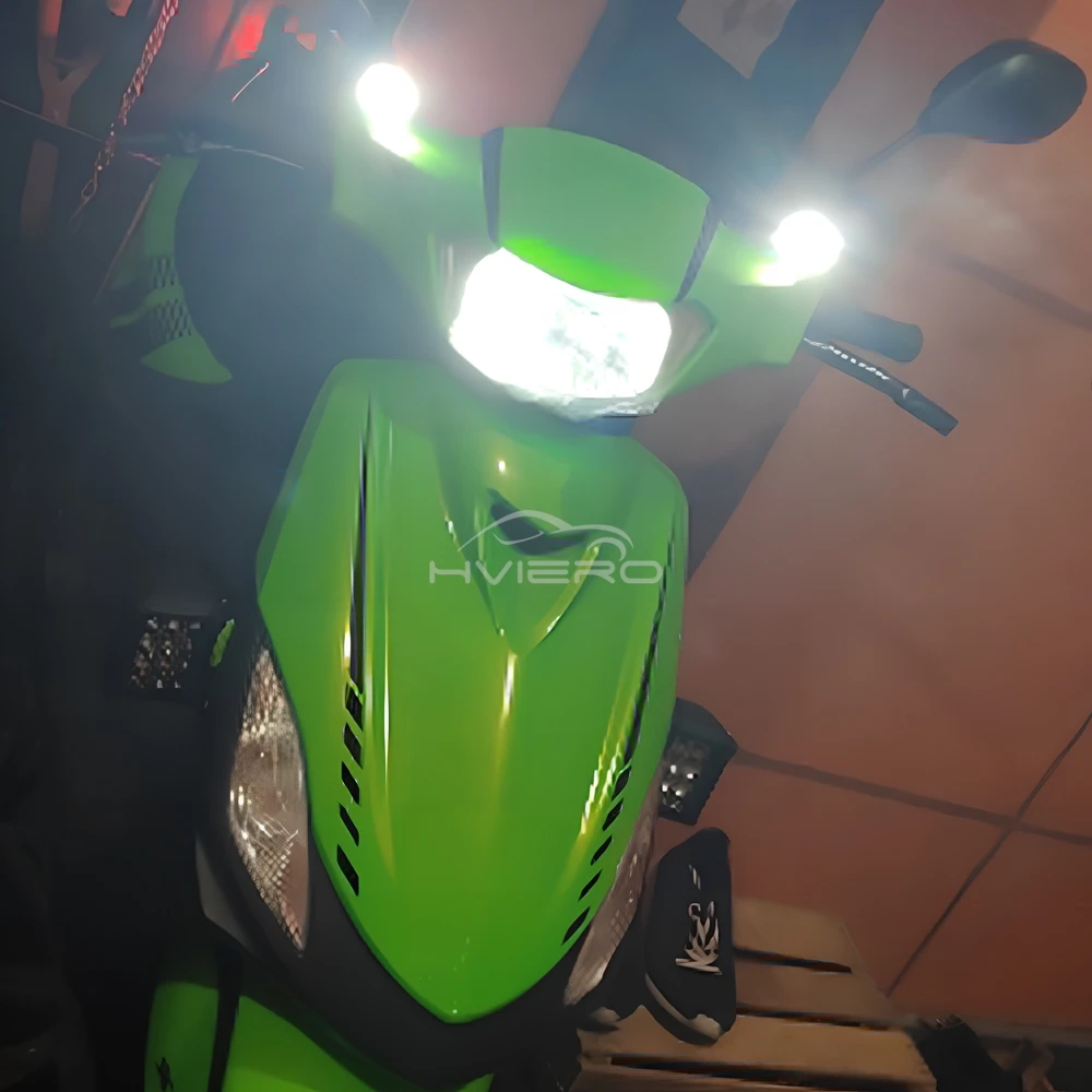 2/4Pcs Lampu Cermin Mata Elang Mobil Motor DRL Lampu Cadangan Super Terang Lampu Depan LED Lampu Sein Otomatis Lampu Rem Parkir Lampu Belakang