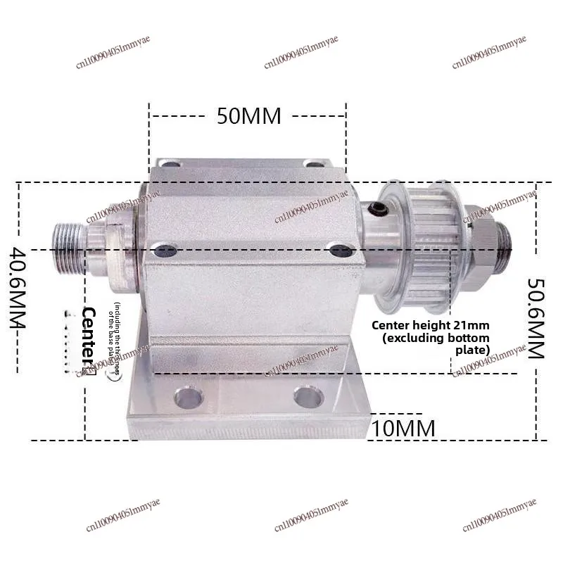 Unpowered chuck spindle M14x1MM thread can hold 50 and 60 chucks