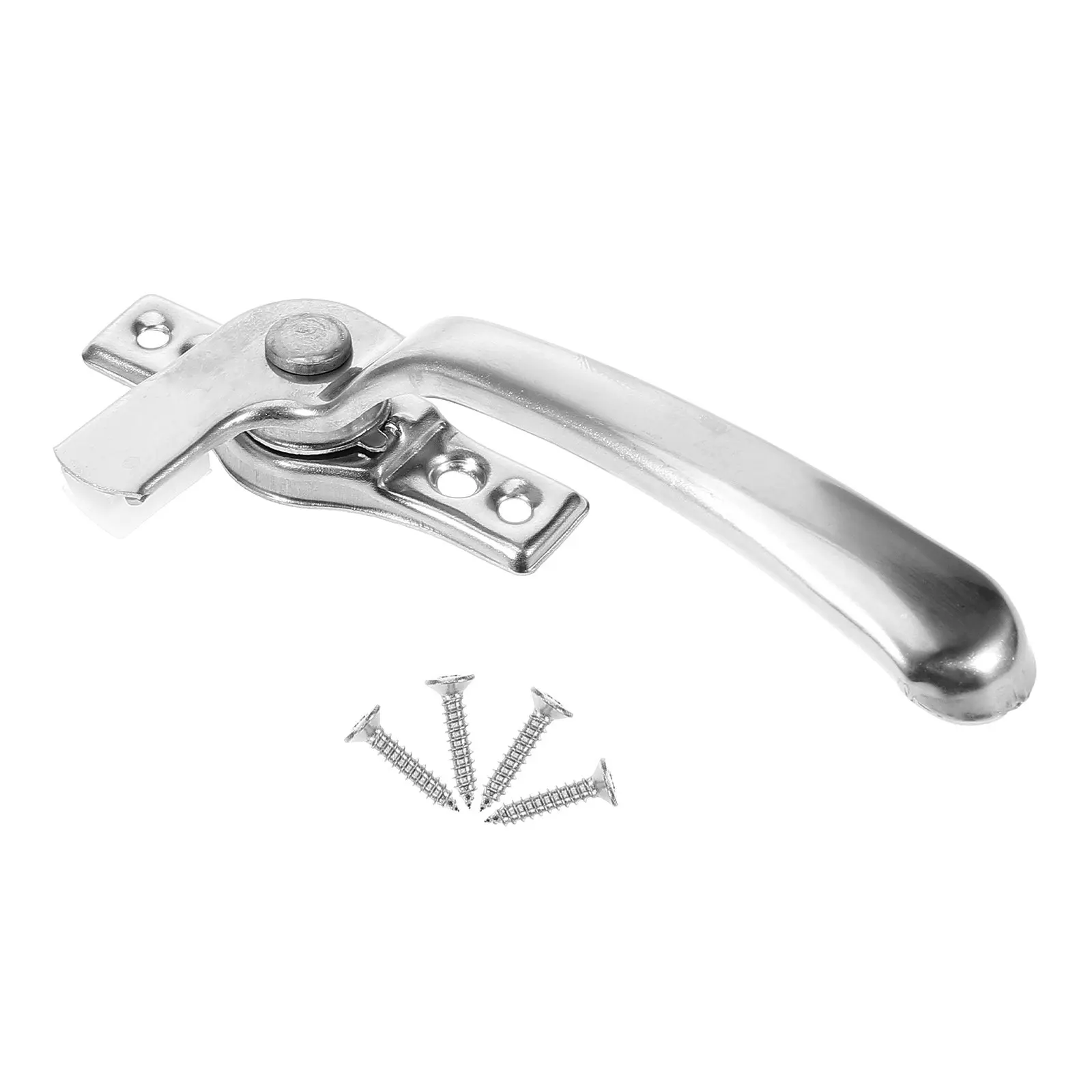 Window Sash Lock Handle Sliding Window Safety Lock Replacement Part Sturdy Security Latch for Vertical Horizontal Sliding