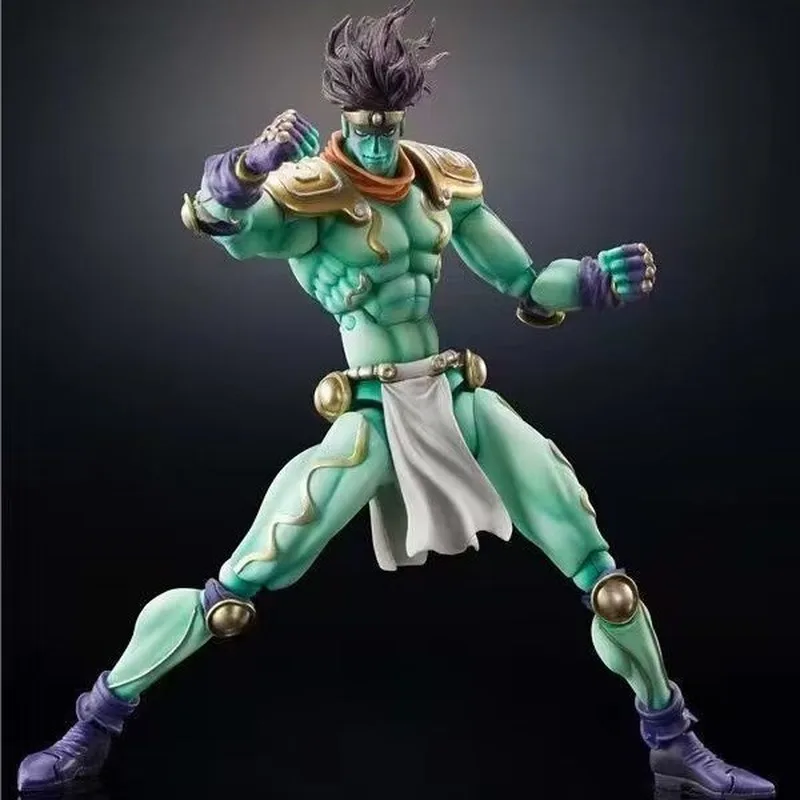 Jojo'S Bizarre Adventure Flexible And Versatile In Various Movements Star Platinum Kujo Jotaro Stand Action Figures Gift