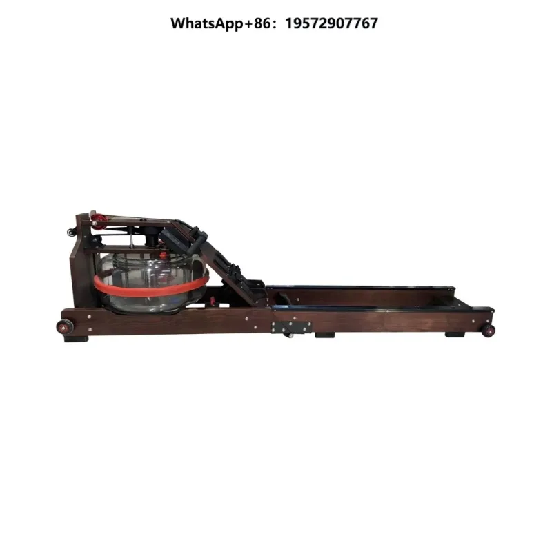 Foldable Waterproof Wear-Resistant Wooden Commercial Professional Water Rowing Machine Strength Training Customizable Logo