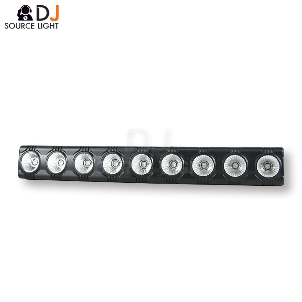 Imagem -02 - Led Stage Light Bar para Party Club Disco Indoor Stage Effect Light Preto Novo Molde Dmx512 9x12w 8ch Bar Natal uv