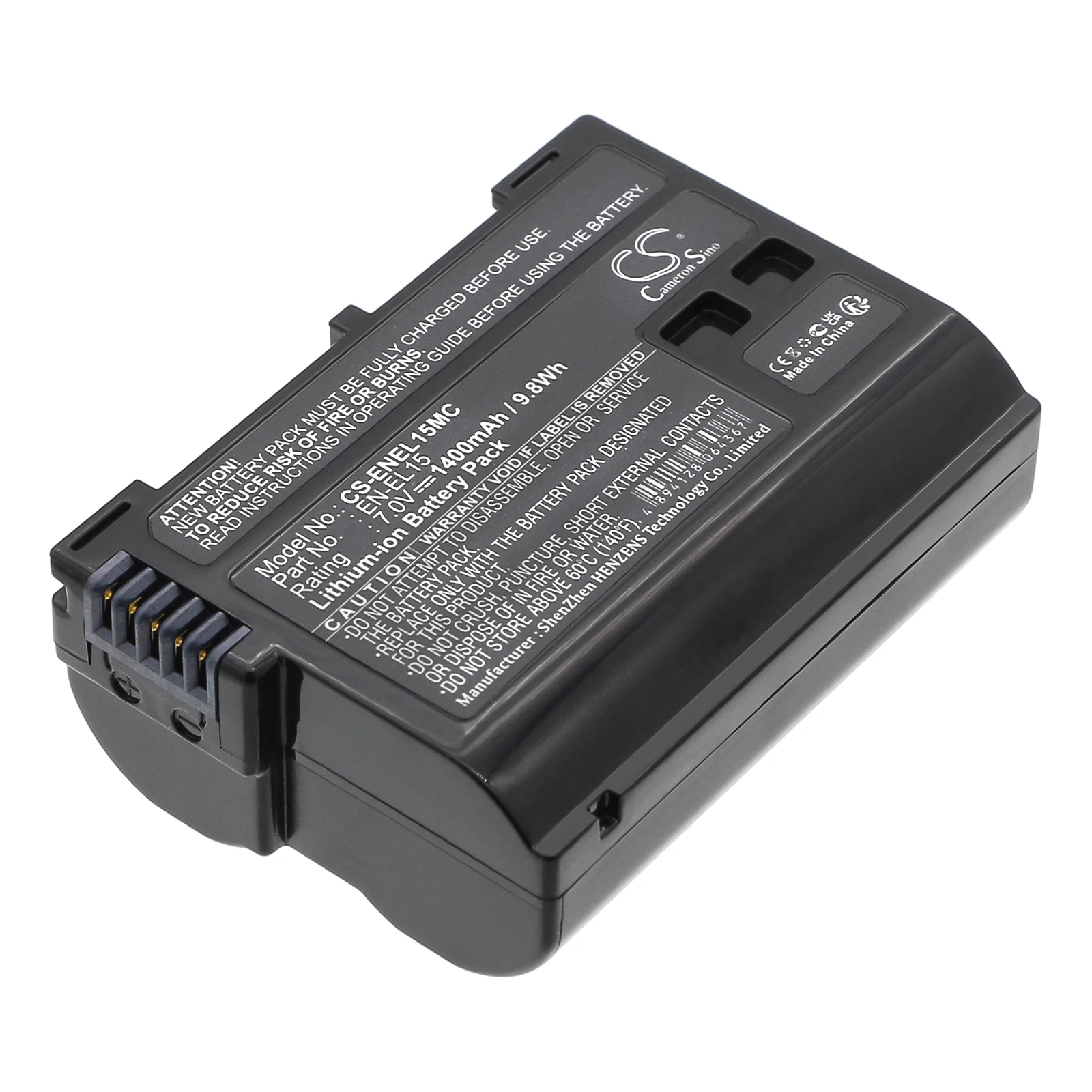 Li-ion Camera battery for Nikon,7.0V,2050mAh,Coolpix D7000 Digital SLR D800 D800E MB-D12  Z6II Z7II  MB-D17 MH-25a Coolpix D800