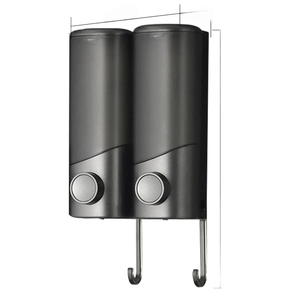 Wall Mounted Soap Dispenser for For bathroom and Kitchen Use with Touch Free Press Mechanism for Home or For hotel Environments