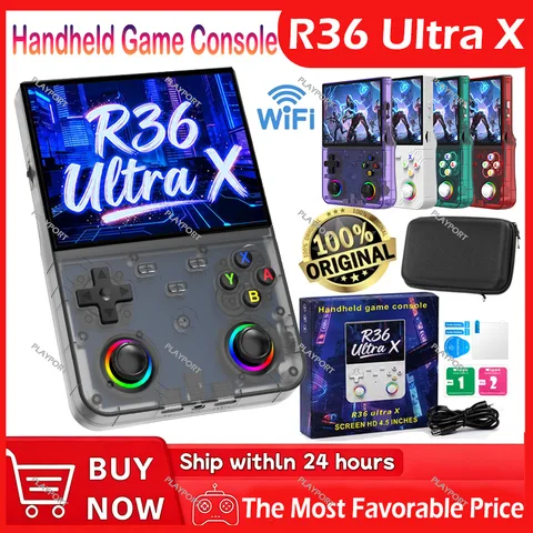 Портативная игровая консоль CEYYOR R36 Ultra X Retro — фото устройства