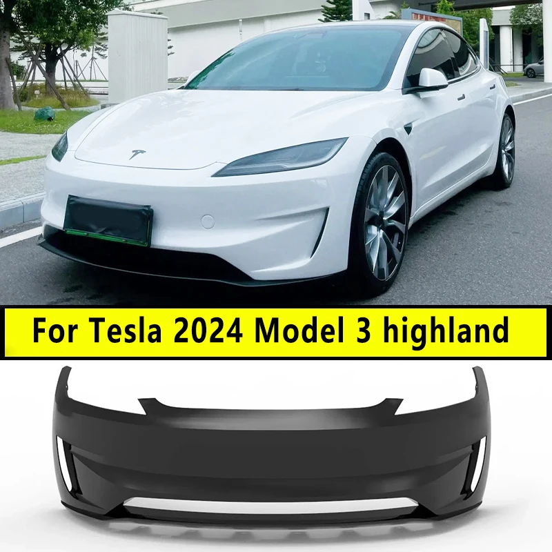 

Для Tesla 2024 Model 3 highland обновленная высокопроизводительная версия стильного кузова автомобиля, передний бампер