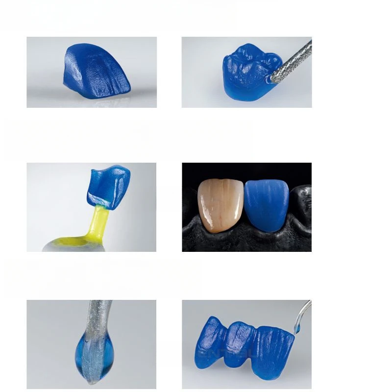 Dental Carving Wax Disk Marginal Dentist Lab CAD CAM Wax Disc Materials Wax Pattern Former Dentistry Technicians Tooth Repair