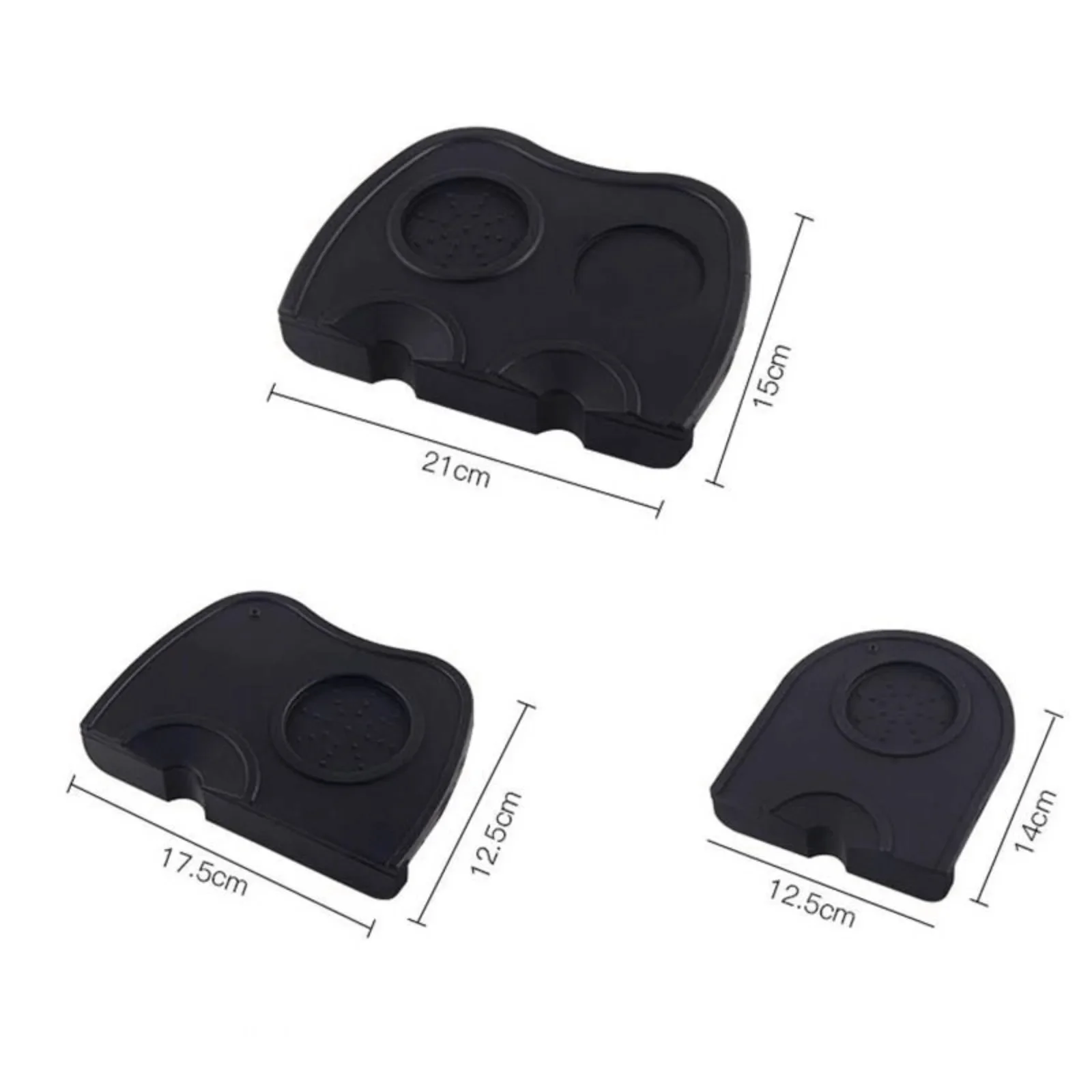 Espresso Coffee Tampers Mat Silicone Tamper Holder Corner Mat Pad Anti-skid Tamper Mat Barista Coffeeware Tamping Tools