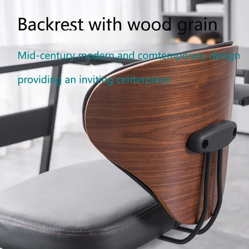 Kneeling Chair with Wood Back Support Adjustable Desk Chair for Home and Office Kneel Stool Adjustable Height & Angle Posture