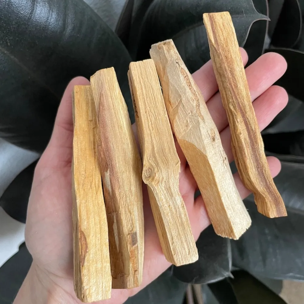 1-10 Palo Santo stick bouquet of incense negative energy eliminate white sage smear stick Old Materials Purify Air Heal the Mind