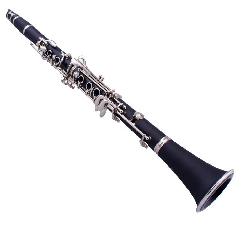 BB tone hard rubber body clarinet Factory Cheap Price Woodwind Musical Instrument