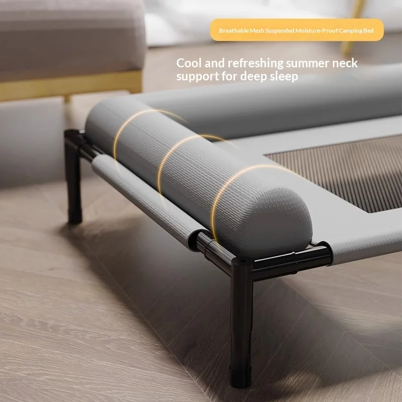 Cama elevada impermeable desmontable para gatos y perros