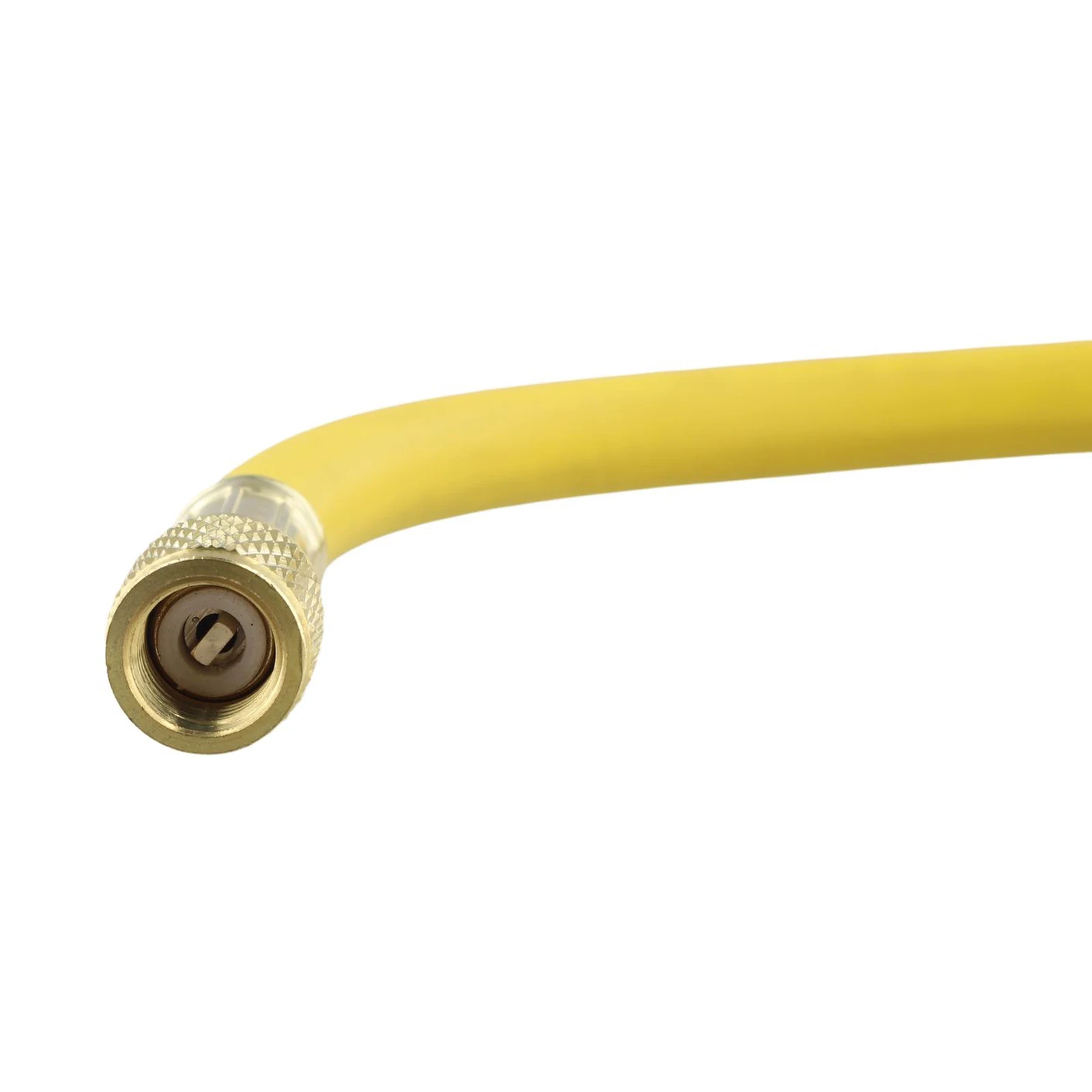 R134A H25B1414FF 1 / 4SAE R134A Charge Hose To Add To Vehicles Working Pressure: 600PSI Bursting Pressure: 3000 PSI