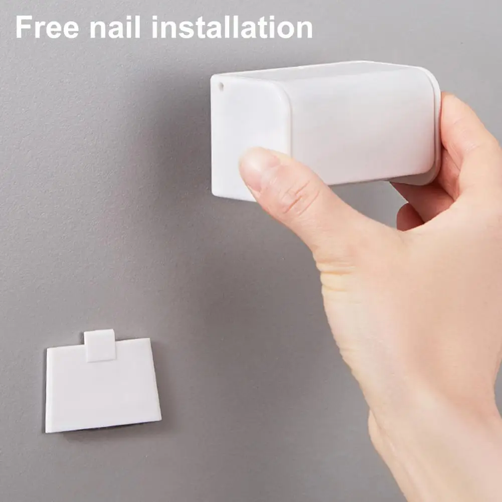 Toothbrush Toothpaste Holder Rack Hygienic PP Easy Installation Stylish Toothbrush Organizer Household Supplies