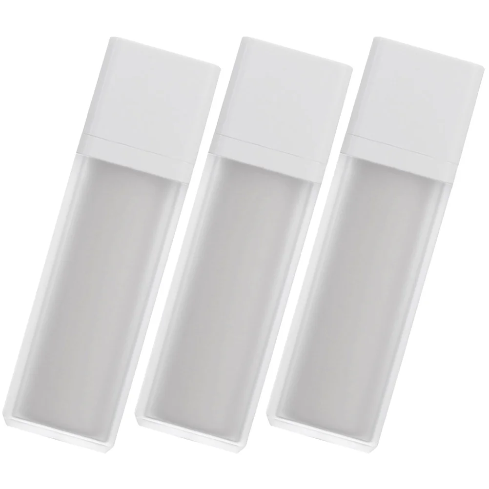 3 stücke Peeling Flasche Airless Pumpe Nachfüllbare Reise Lotion Container Tragbare Creme Spender Vakuum Flaschen Für Kosmetik Hautpflege