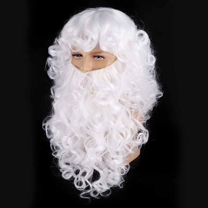 set-di-halloween-europeo-e-americano-con-parrucca-da-mago-e-babbo-natale-capelli-lunghi-e-ricci-barba-di-gesu-grigia-e-bianca-copricapo