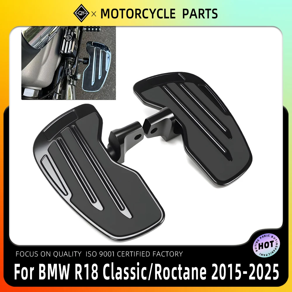 

LQYL мотоциклетные напольные доски, педаль, подставка для ног, широкие подножки, противоскользящие подножки для водителя для BMW R18 Classic R18 100 лет R18B
