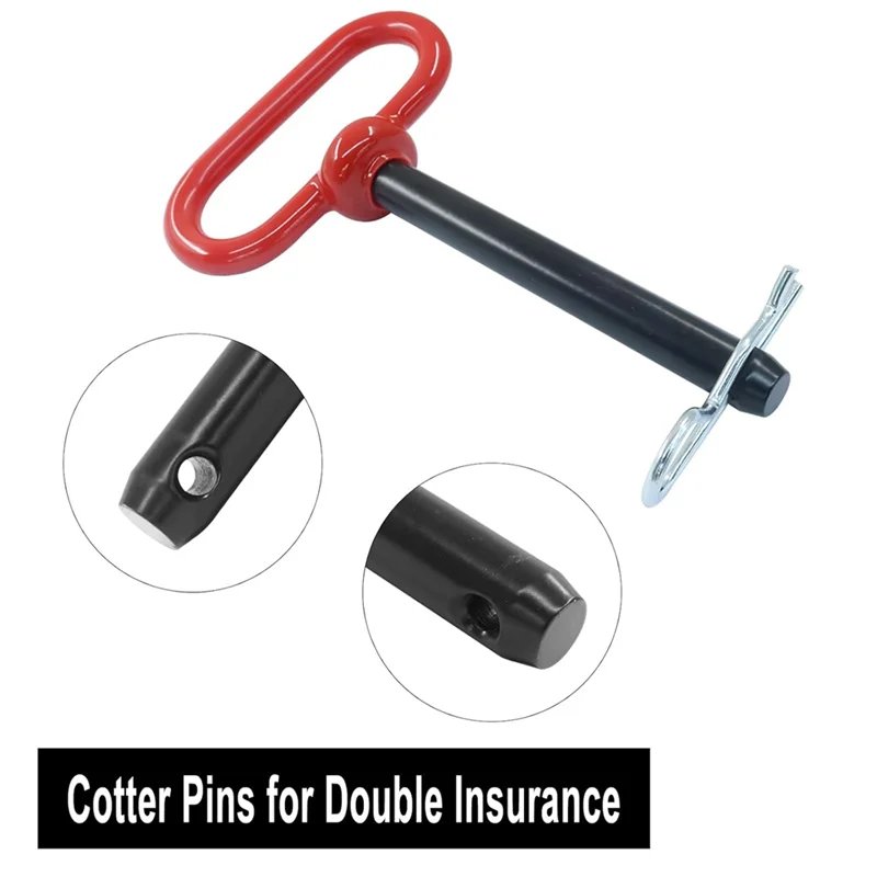A95I-Rubber Coated Towing Pins- 1/2