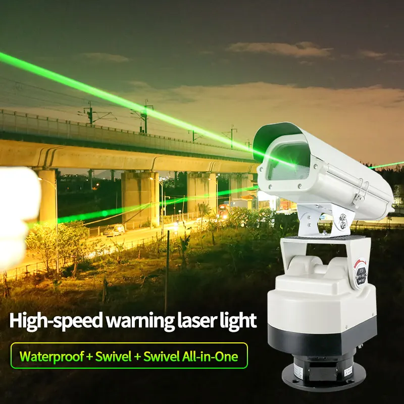 2W Full Color Moving Head Laser Beam Lighting Green Laser 1W DMX Outdoor Waterproof Sky Light Rotating Landmark Highway Lighting