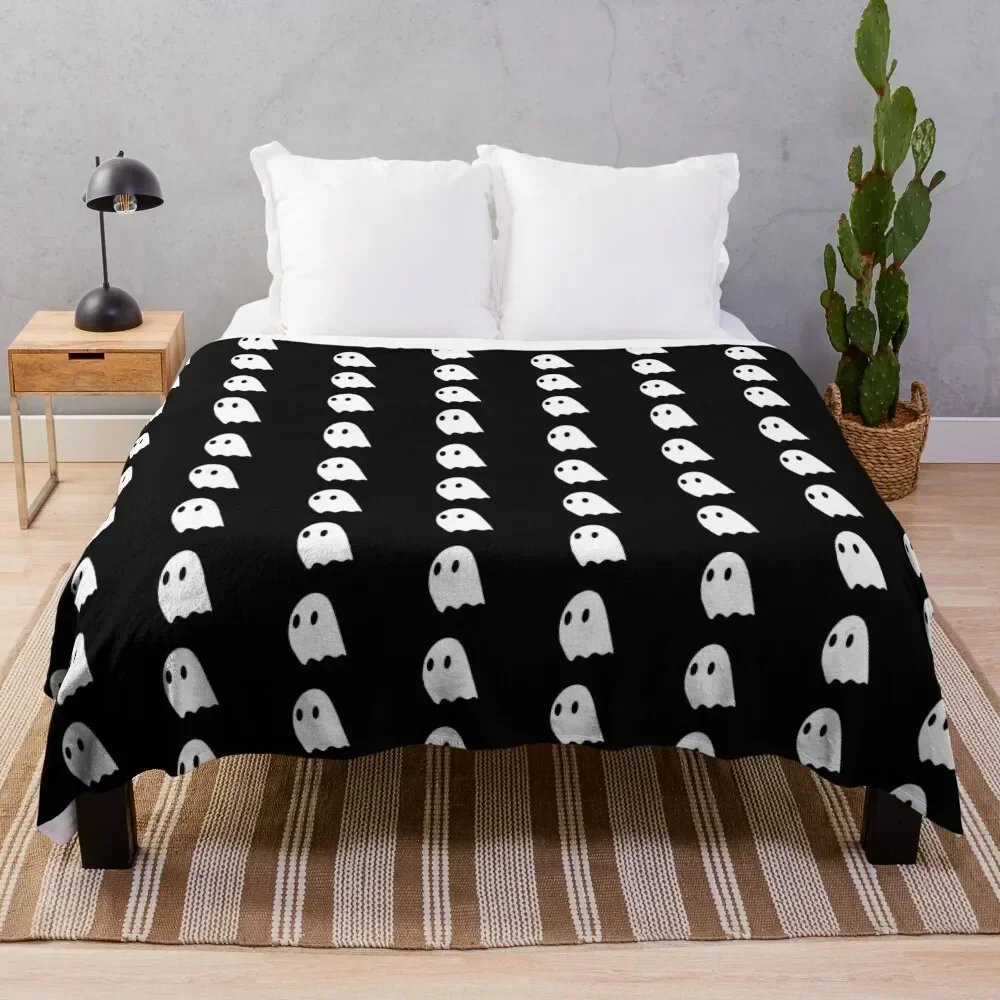 

Ghost Throw Blanket wednesday Travel Soft Big Summer Beddings Blankets