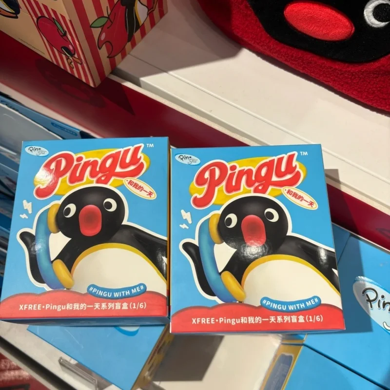 

2025 Hot Genuine Pingu And My Day Series Blind Box Cute Peripherals Doll Ornament Mystery Box Children'S Festvial Gift Cute Toys