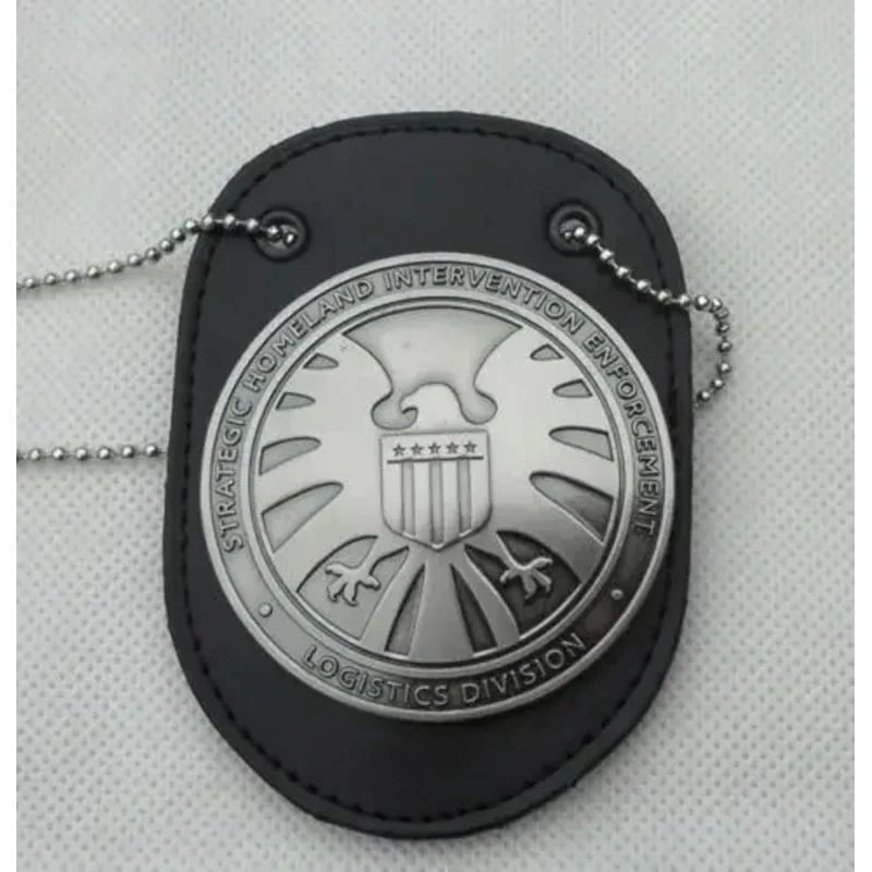 Agents of shield S.H.I.E.L.D.  Metal SHIELD Pin & Badge Holder Accessory Gift Cosplay Props