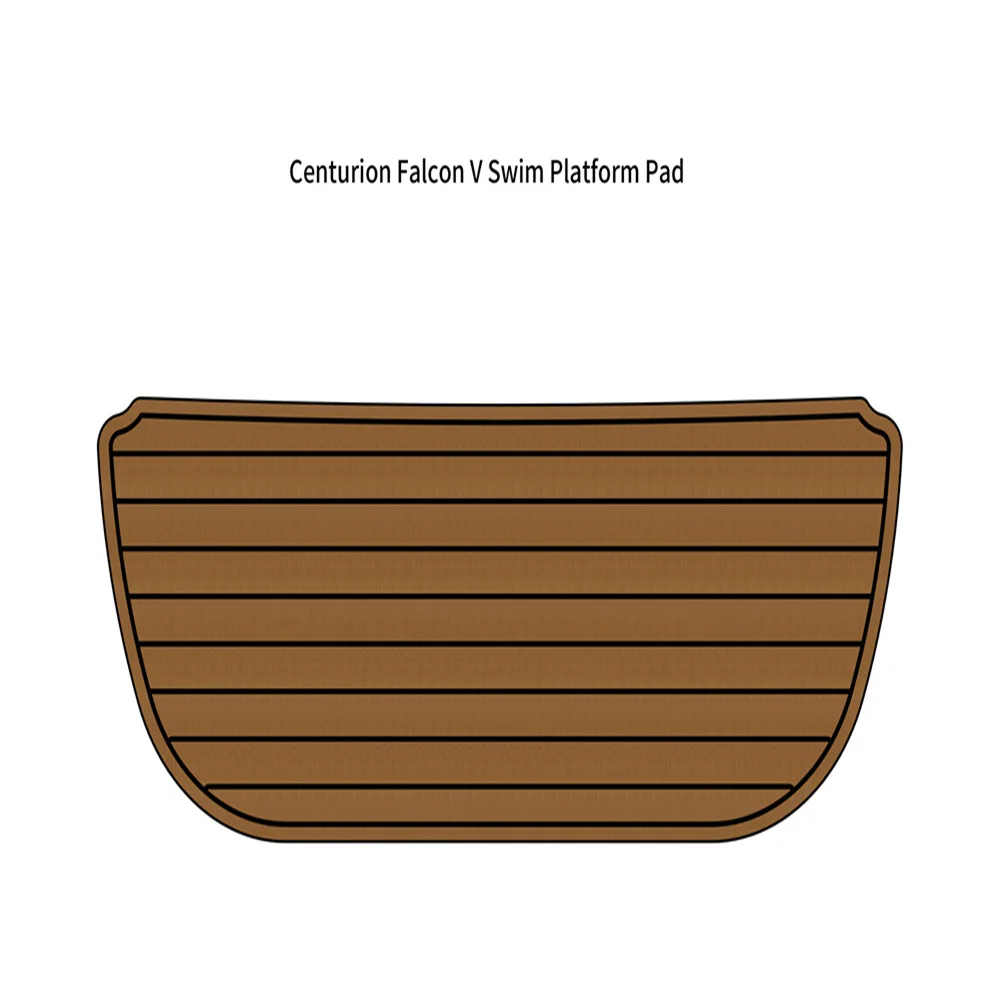 

Quality Centurion Falcon V Swim Platform Step Pad Boat EVA Foam Faux Teak Deck Floor Mat