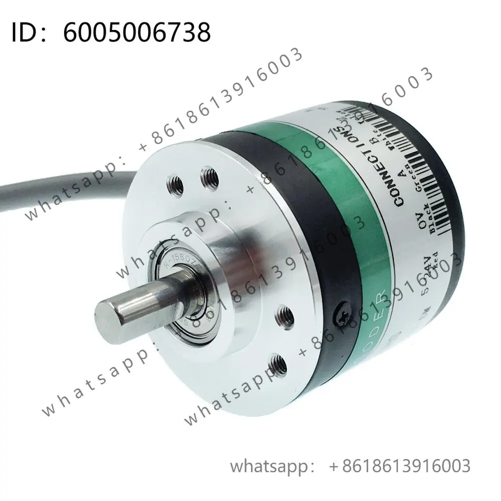 GTS-ABZ 6mm Solid Shaft Encoder GTS06 1000 Pulse Line Incremental ABZ Phase 5-24V