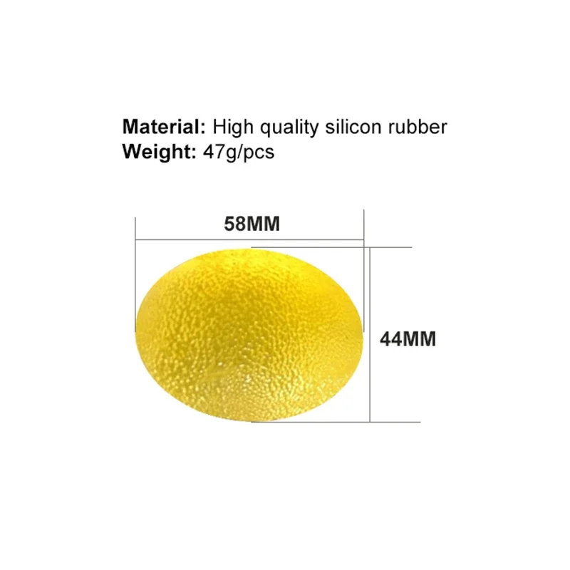 Silicon rubber finger ball assisted training gymnastic ball Hand grip of cerebral palsy after stroke Fitness equipment