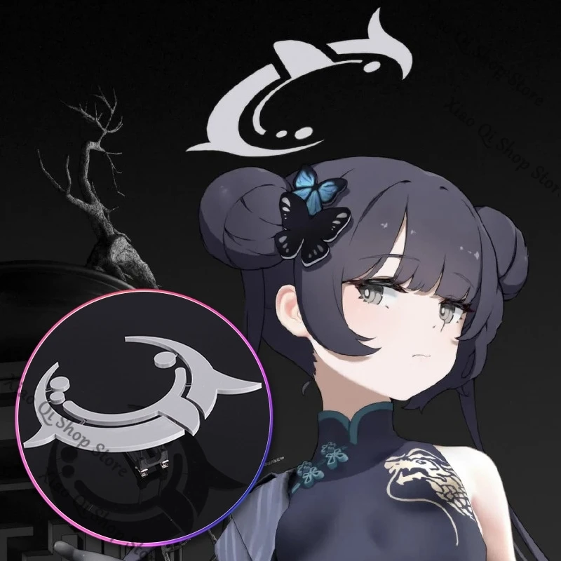 

Blue Archive colleagues ambitus Ryuuge Kisaki Cosplay halo prop Headwear accessories Highly restored character styling