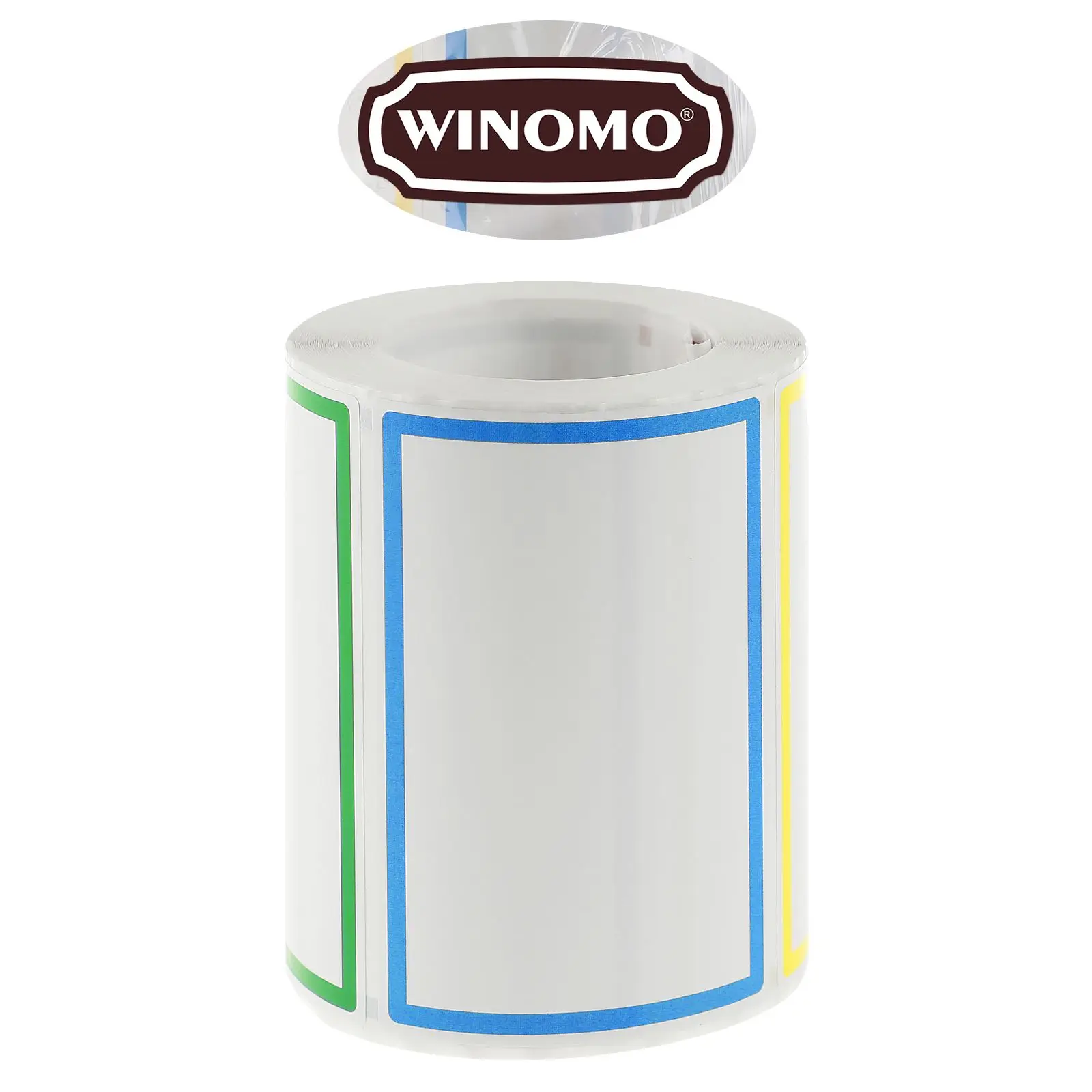 300 Pcs Laminated Cartoon Name Tag Office Label Stickers for School Supplies