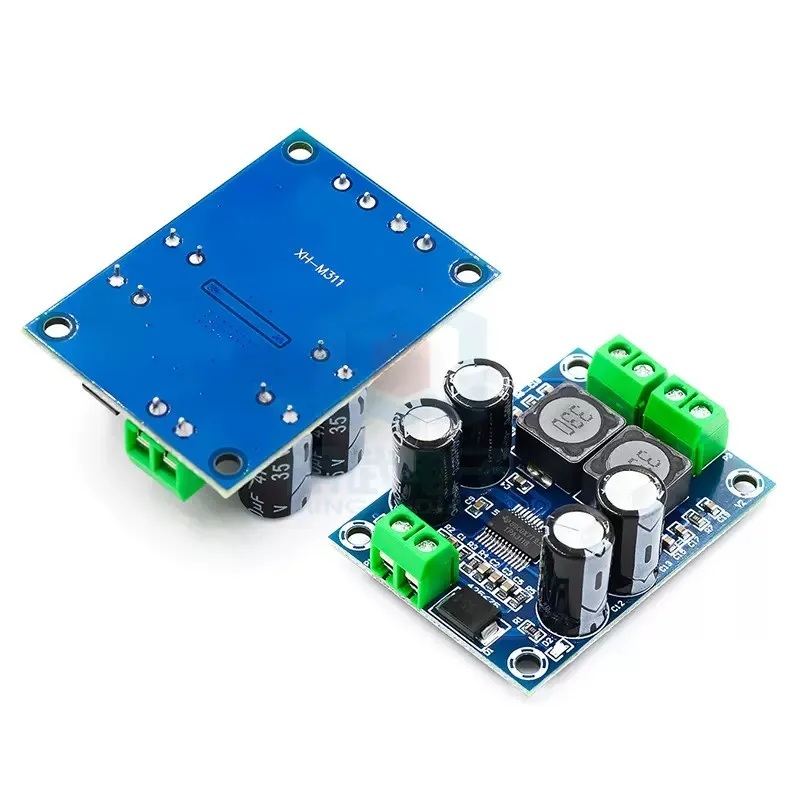 XH-M311 Mini Digital Amplifier Board TPA3118 Audio Amplifier Board Audio Power Amplifier Module Mono 60W