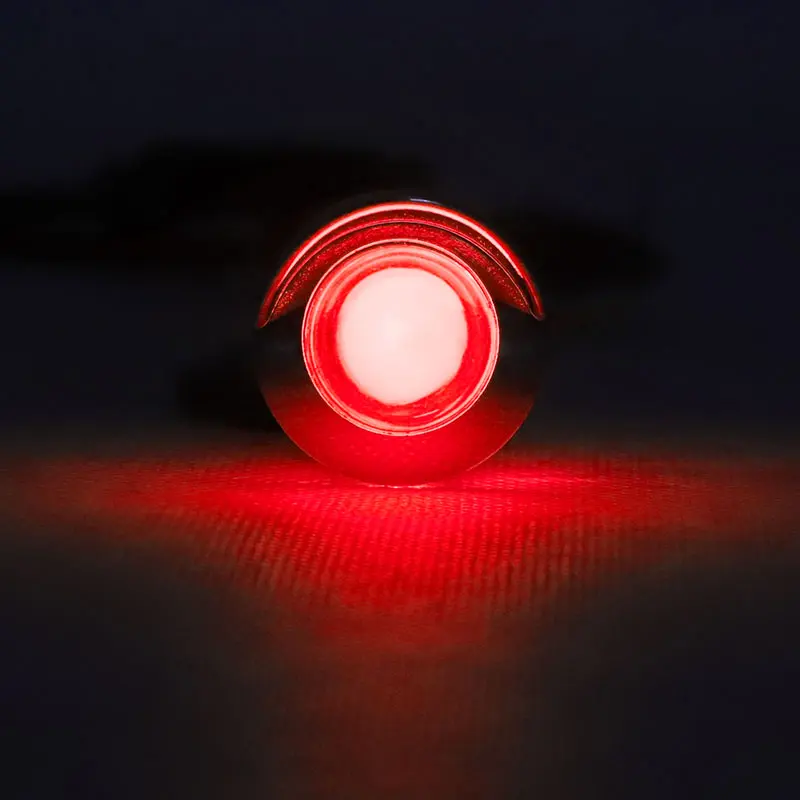 10 قطعة رصاصة LED أضواء العلامات الجانبية مقاوم للماء قارب ضوء وقف تحذير وقوف السيارات مصباح لشاحنة مقطورة قارب شاحنة جرار 12 فولت 24 فولت